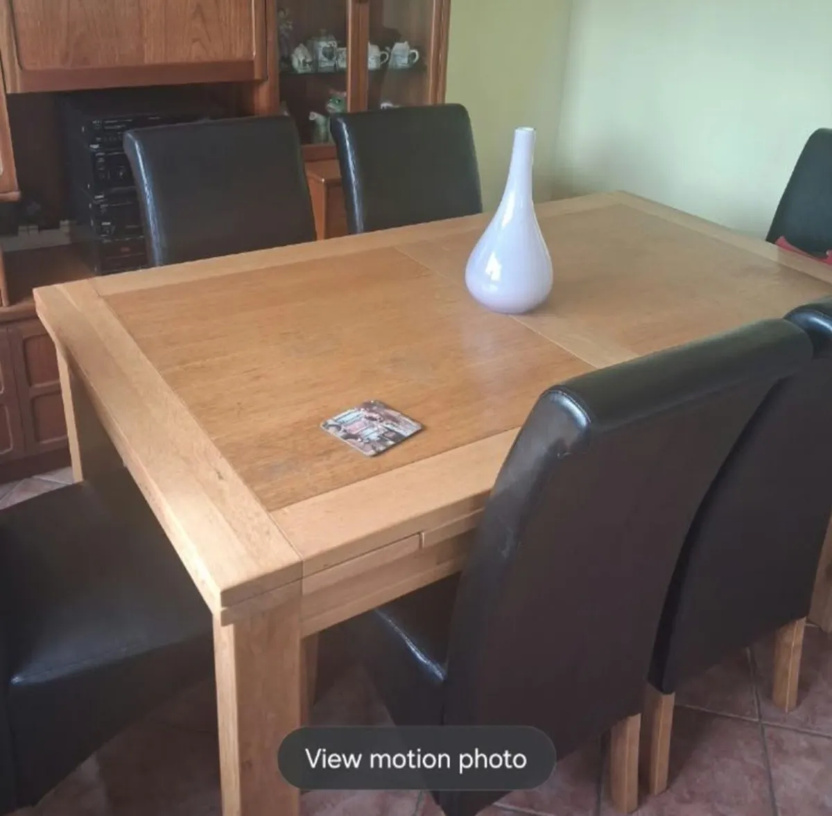 Oak Dining set - Image 1
