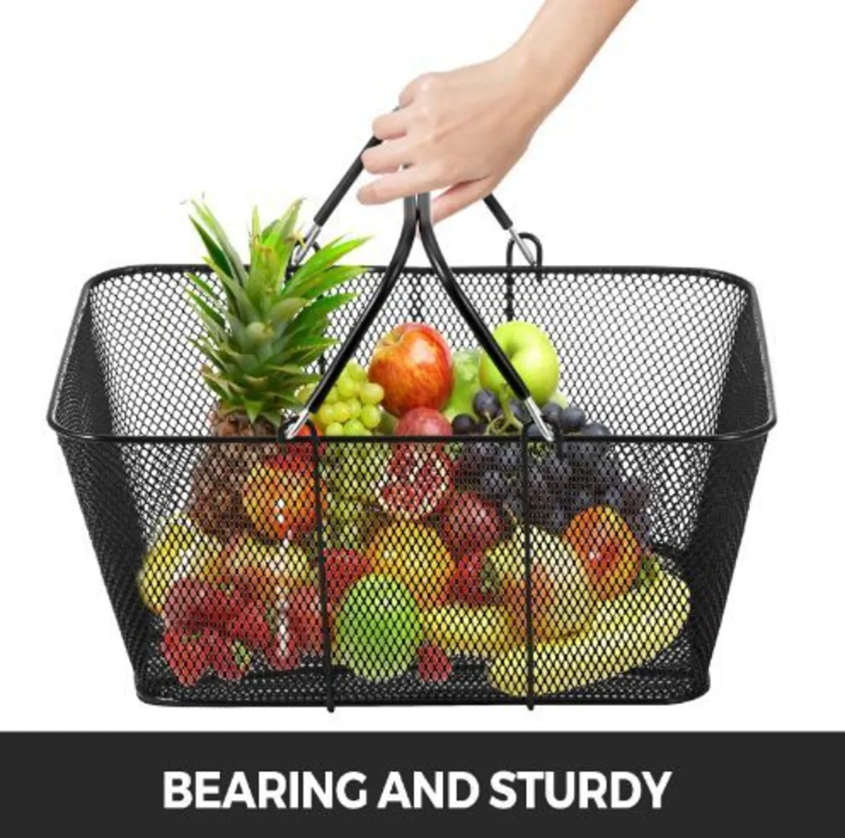 Shopping Baskets with Handles, 12PCS - Image 2