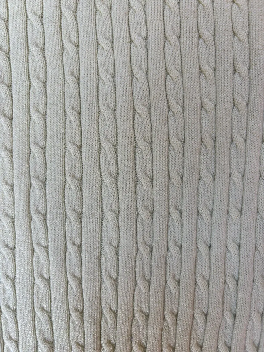 M&S pale yellow short sleeve jumper - Image 3