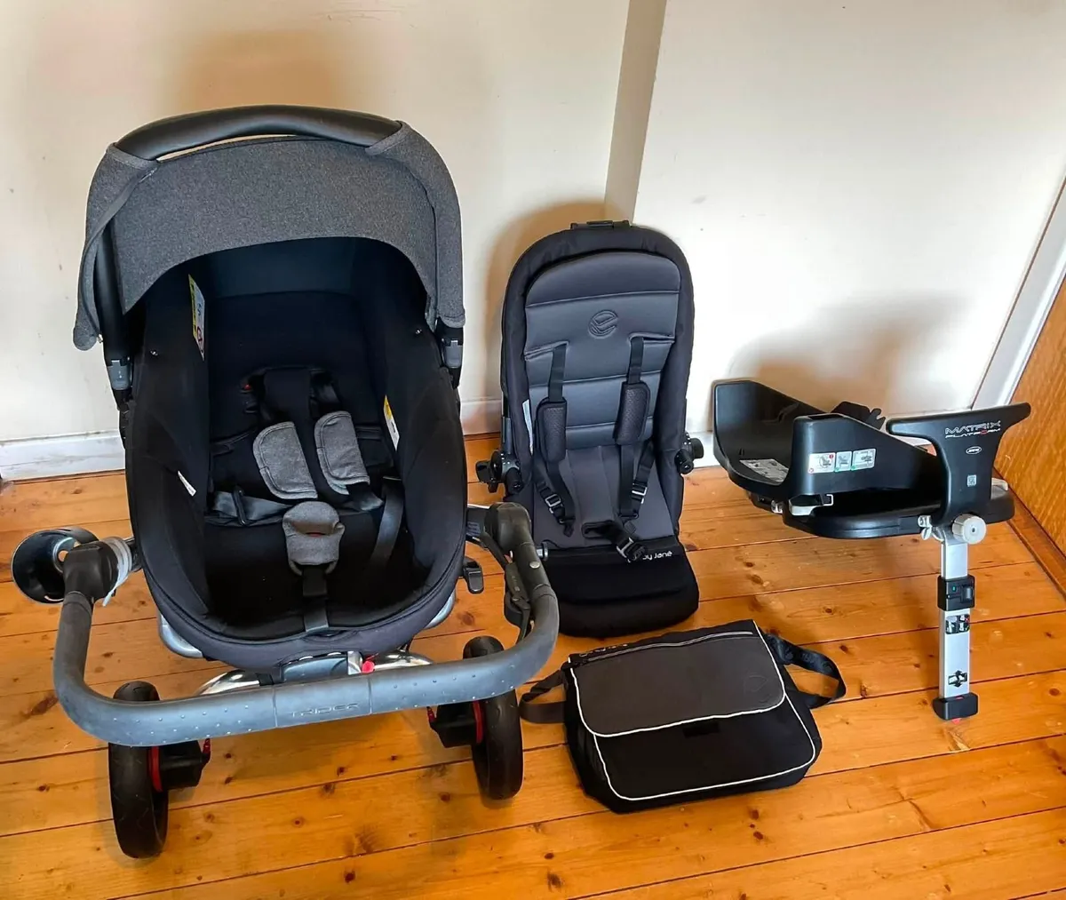 Jane Trider 3-Wheel Travel System – Full Bundle - Image 1