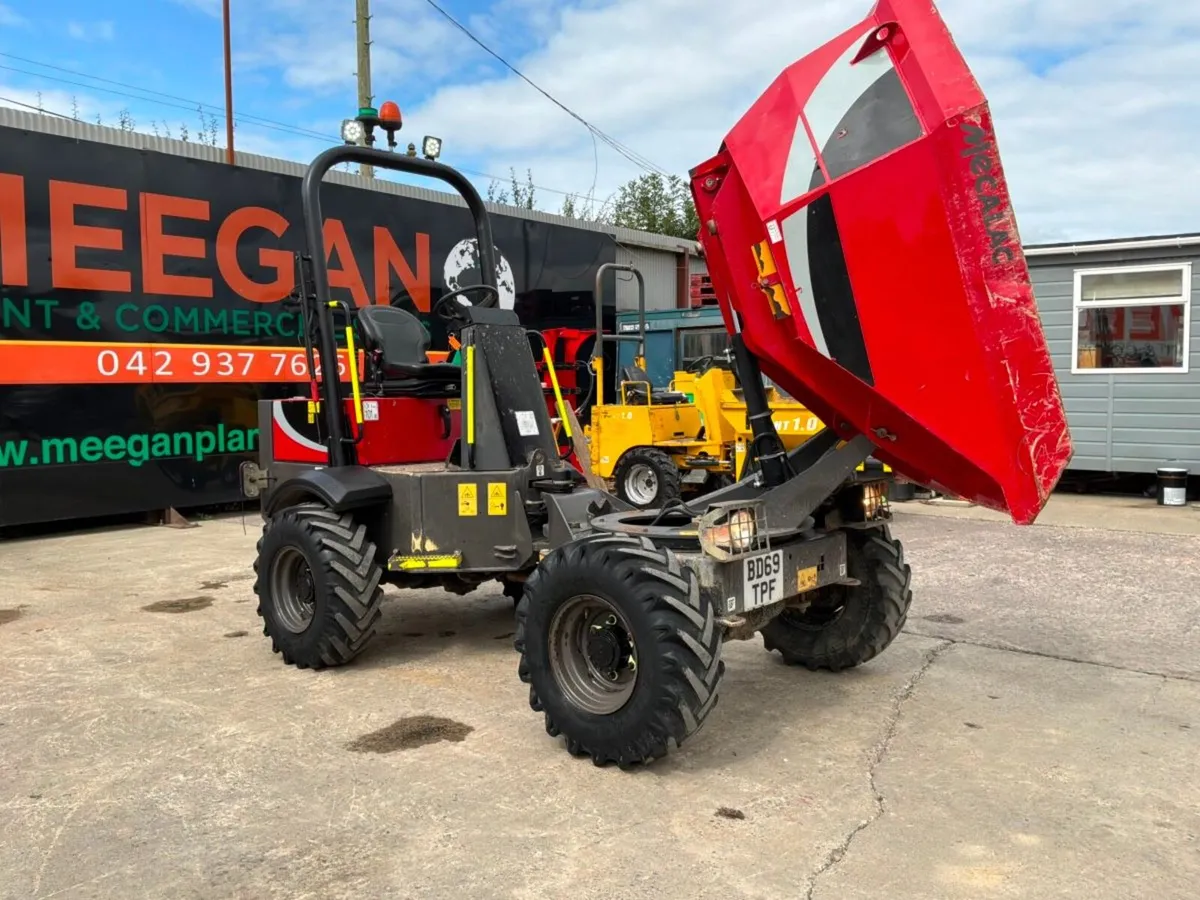 2019 Mecalac TA3 swivel dumper.....1218 hours..... - Image 4