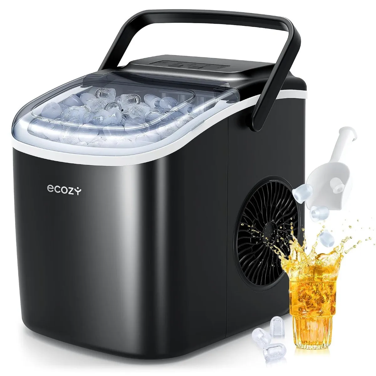 Ice Maker Machine Countertop 12KG 24h 2 Sizes - Image 1