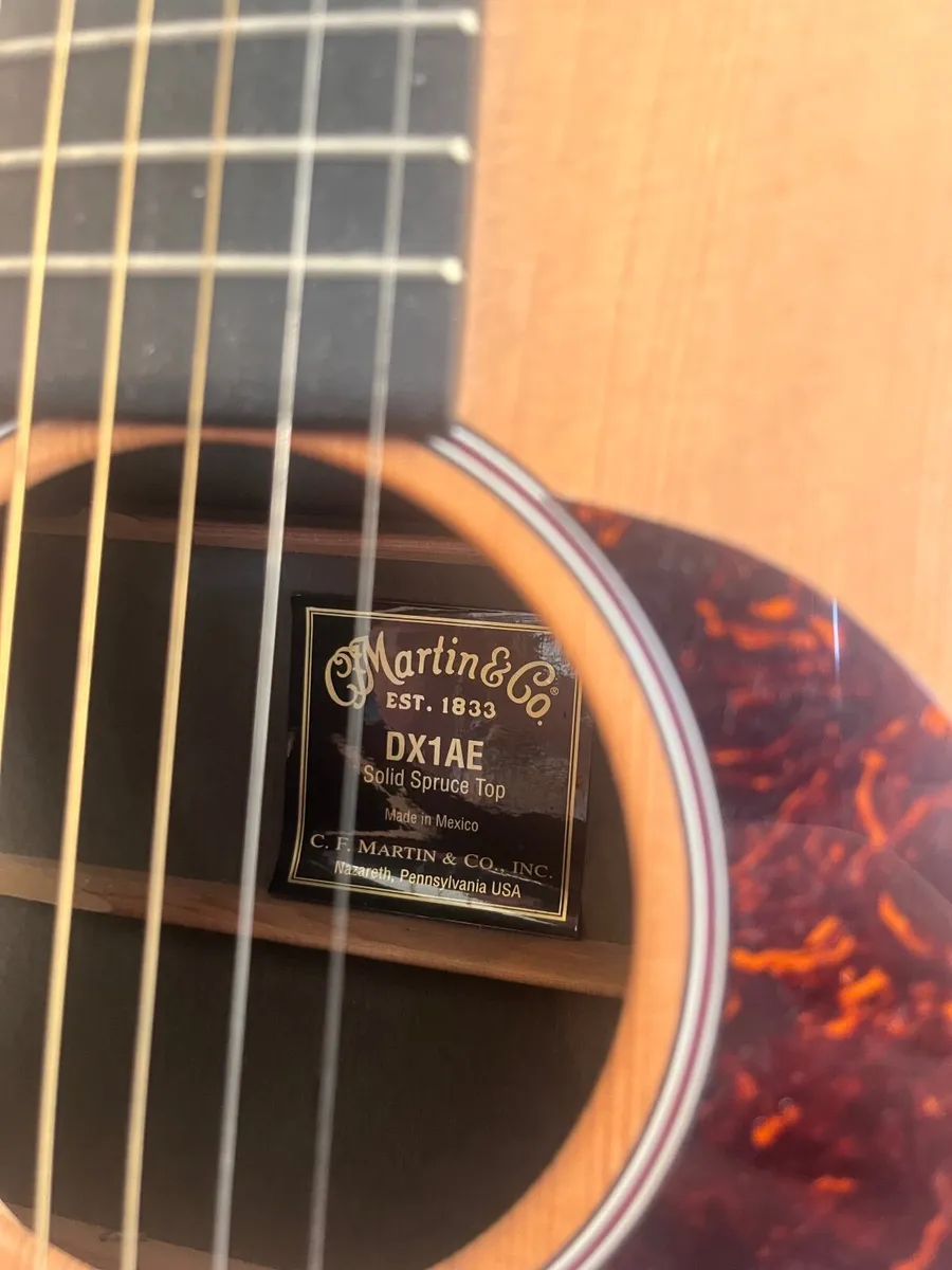Martin DX1AE Guitar - Image 2