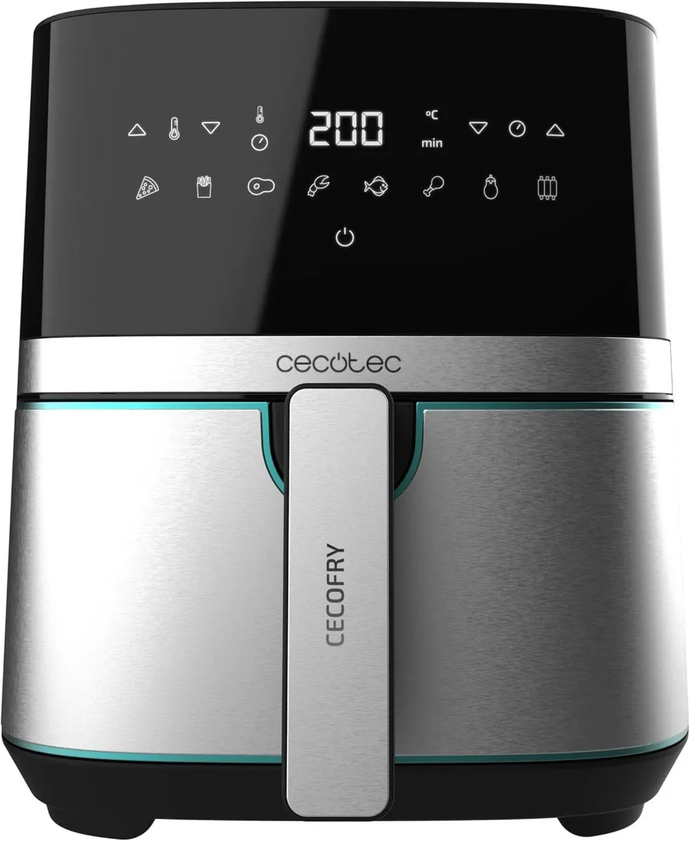 Air Fryer 5 5L Cecofry Full Inox - Image 2