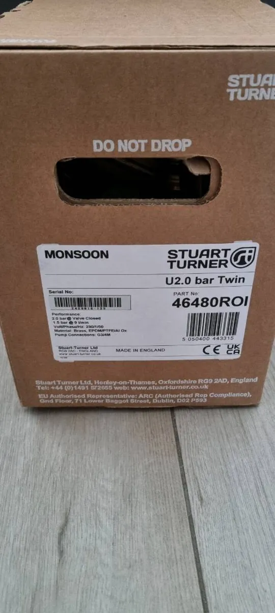 New Stuart Turner Monsoon Pump - Image 1