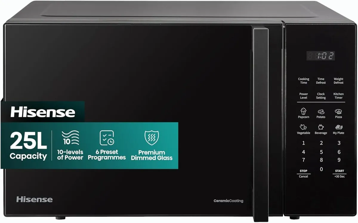 700 Watts 20 Litre Digital Solo Microwave Oven - Image 1
