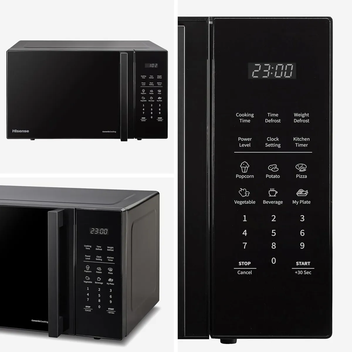 700 Watts 20 Litre Digital Solo Microwave Oven - Image 3