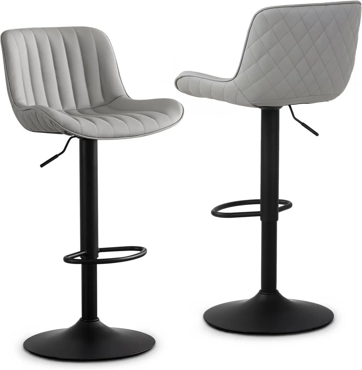 Bar Stools Counter Height Chairs (Set of 2) - Image 3