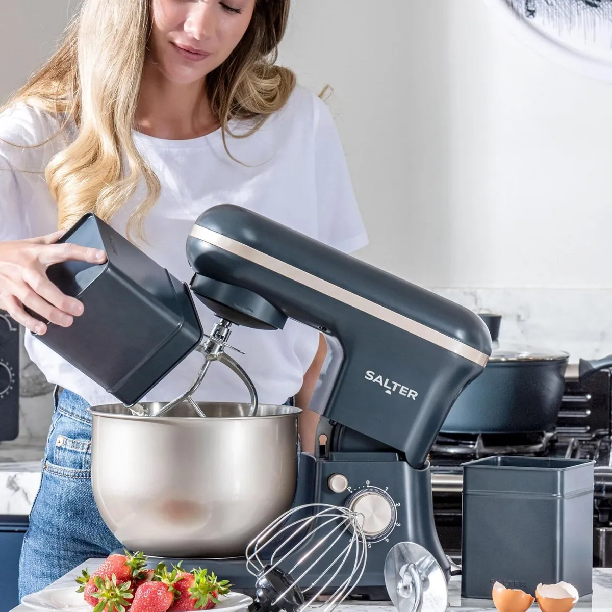 Marino Baking Stand Mixer 6 Speed Kitchen - Image 3
