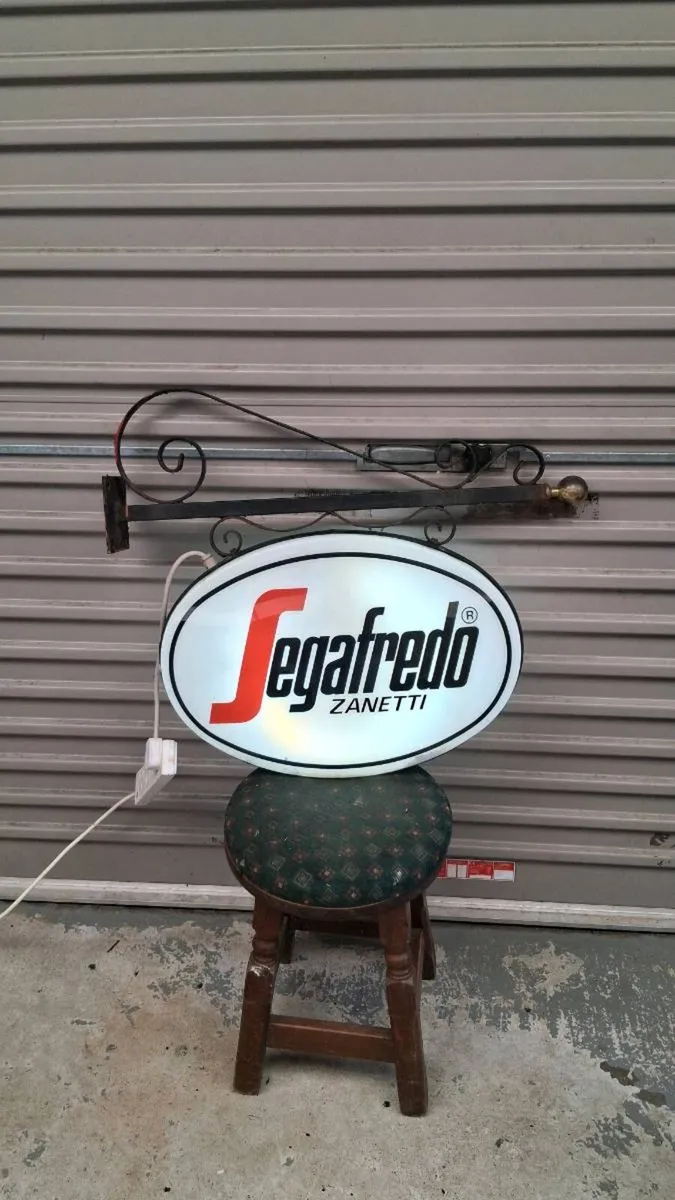 Segafredo coffee sign - Image 1