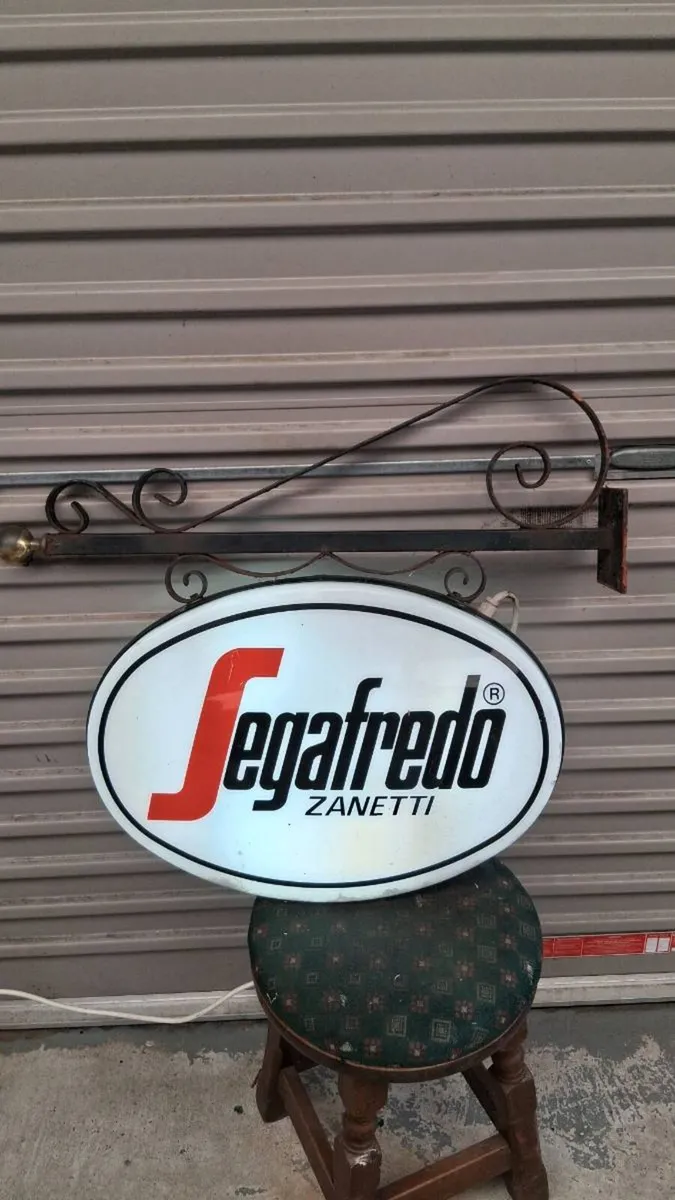 Segafredo coffee sign - Image 2