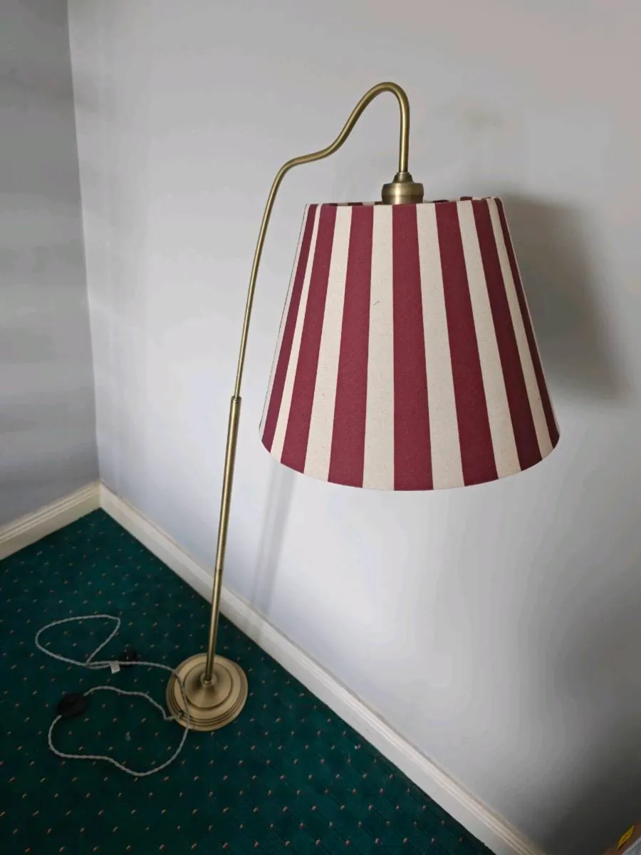 John Lewis Brass Floor Lamp - Image 2