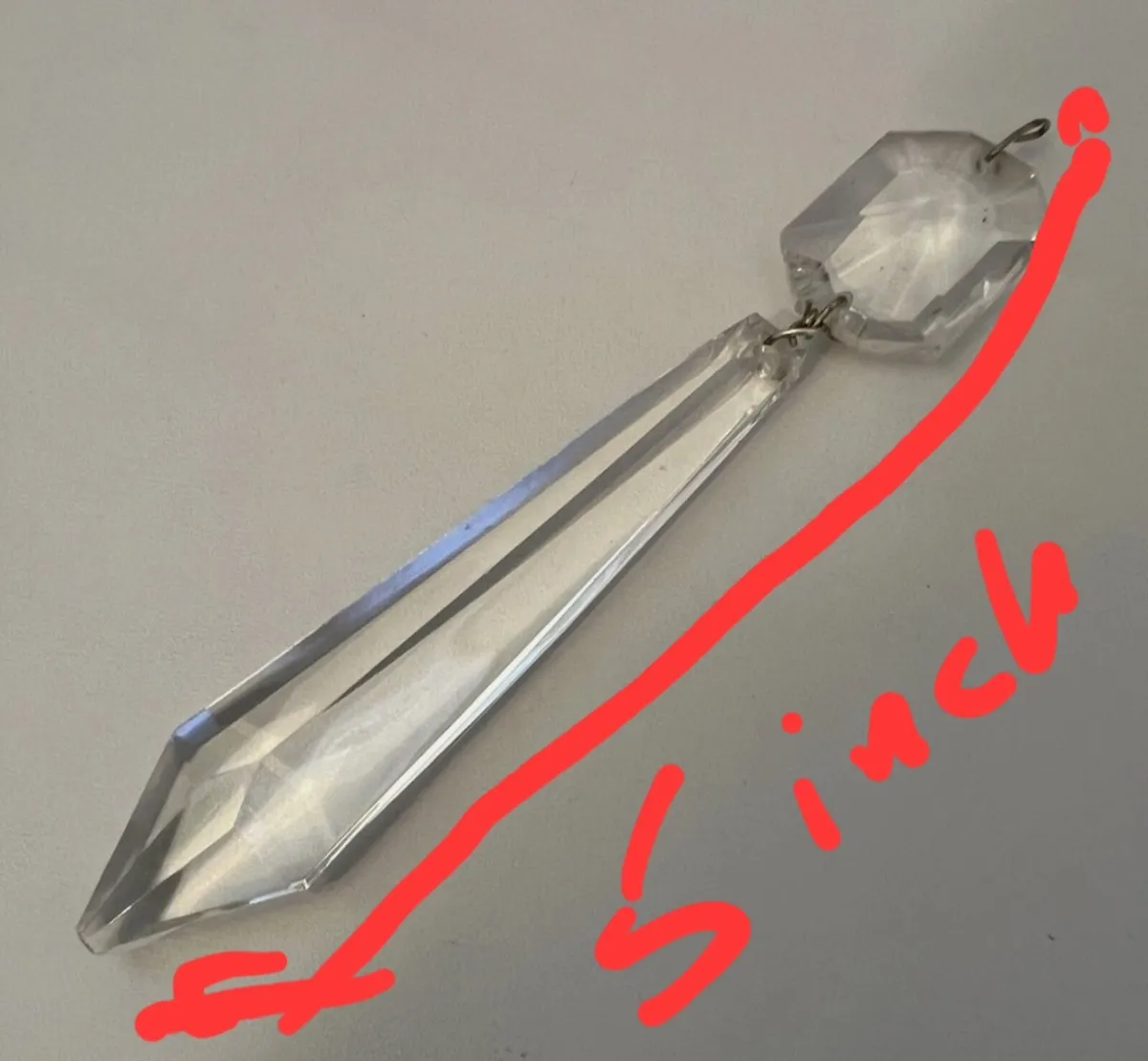 Waterford crystal 5 inch Droplet/ Prisms - Image 4