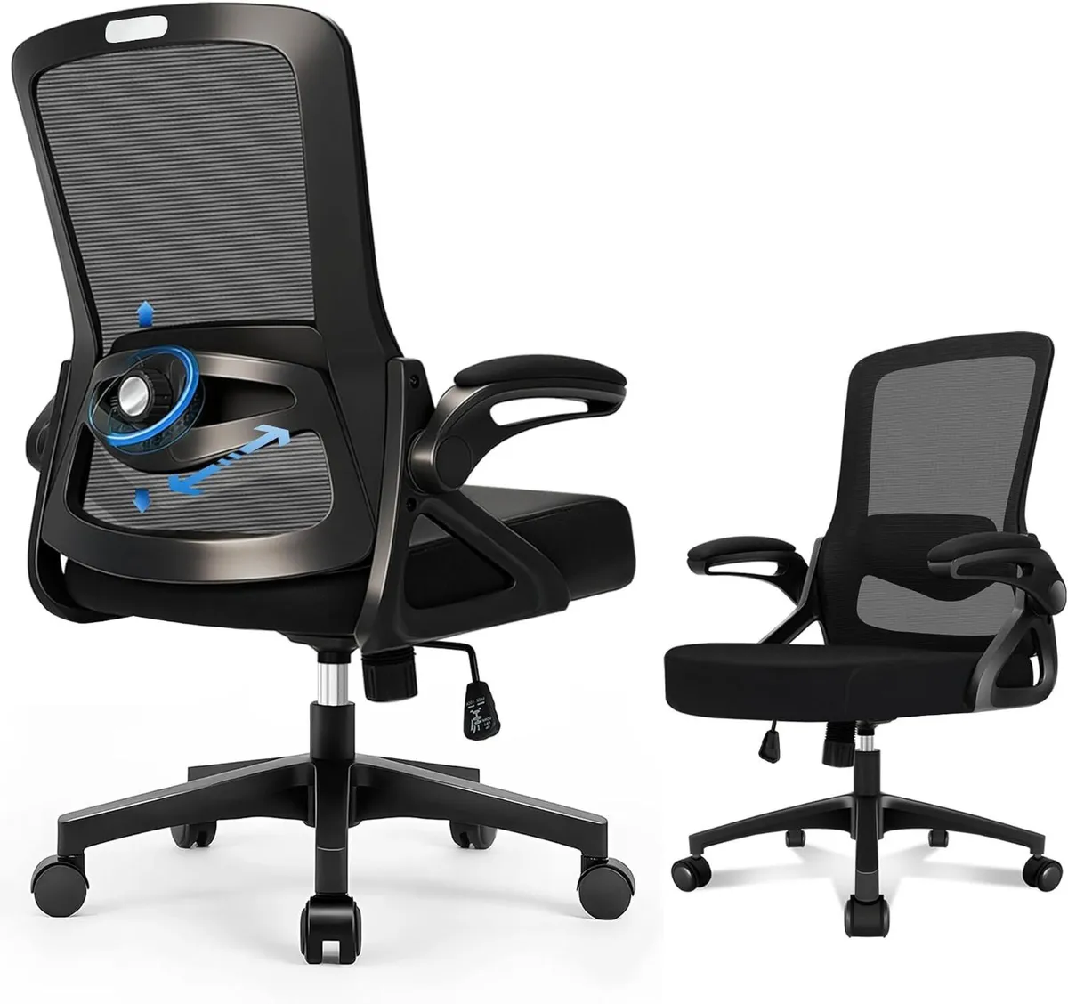 Ergonomic Office Chair 4d Lumbar Support Mesh Desk - Image 1