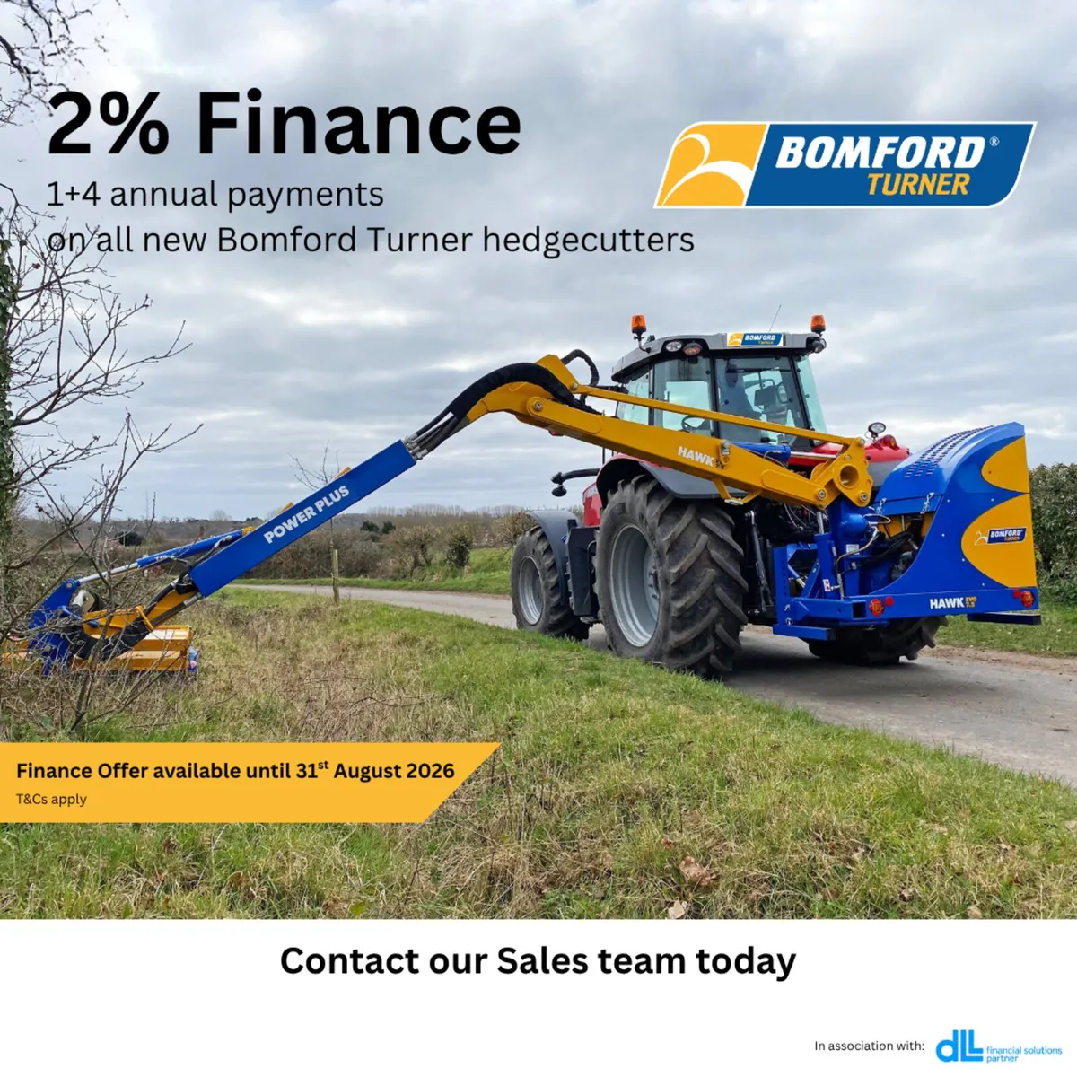 Bomford Turner Hawk 6.5 and 7.0 hedgecutters - Image 4