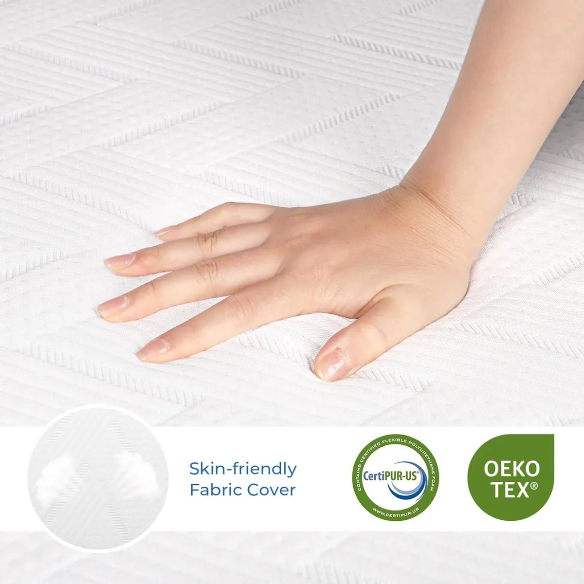 Folding Mattress Memory Foam Foldable - Image 4