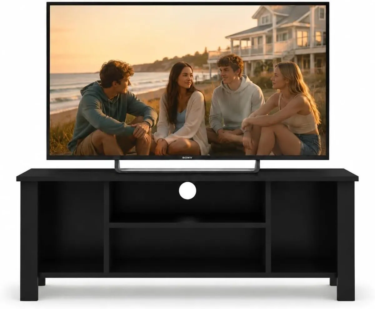 Wooden TV Stand for Tvs Up to 50 - Image 1