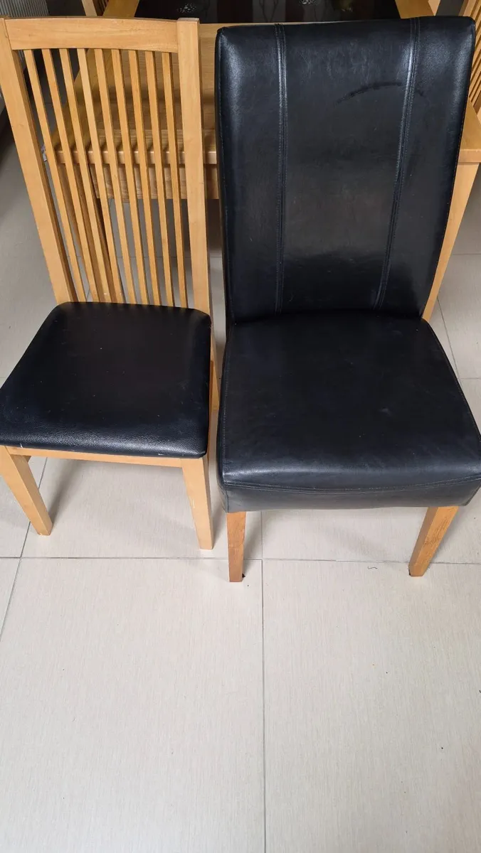 dining table and chairs - Image 4