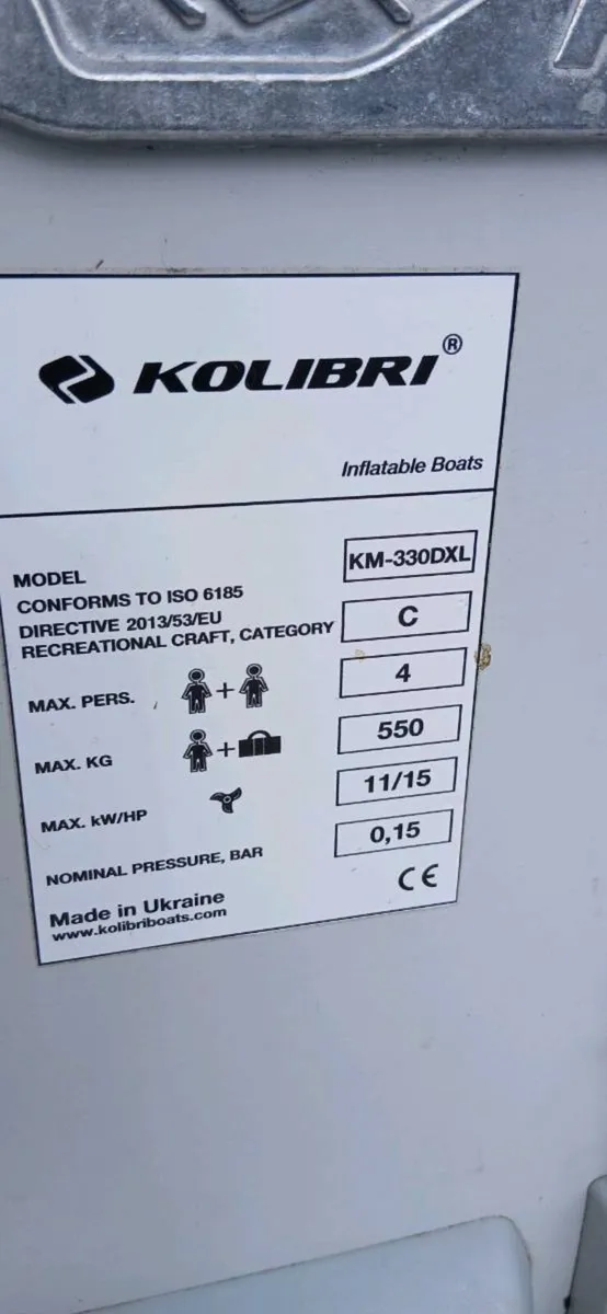 Kolibri 330 dxl aluminium deck - Image 3