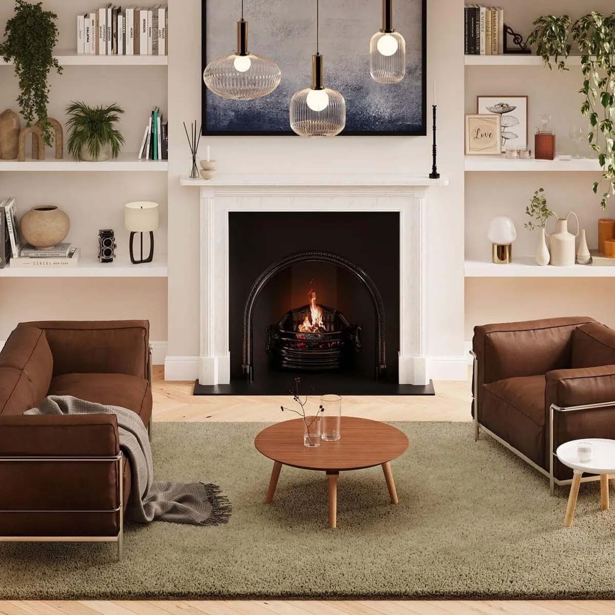 Sage Rug Plush Cotton-Backed Luxury Comfort - Image 1