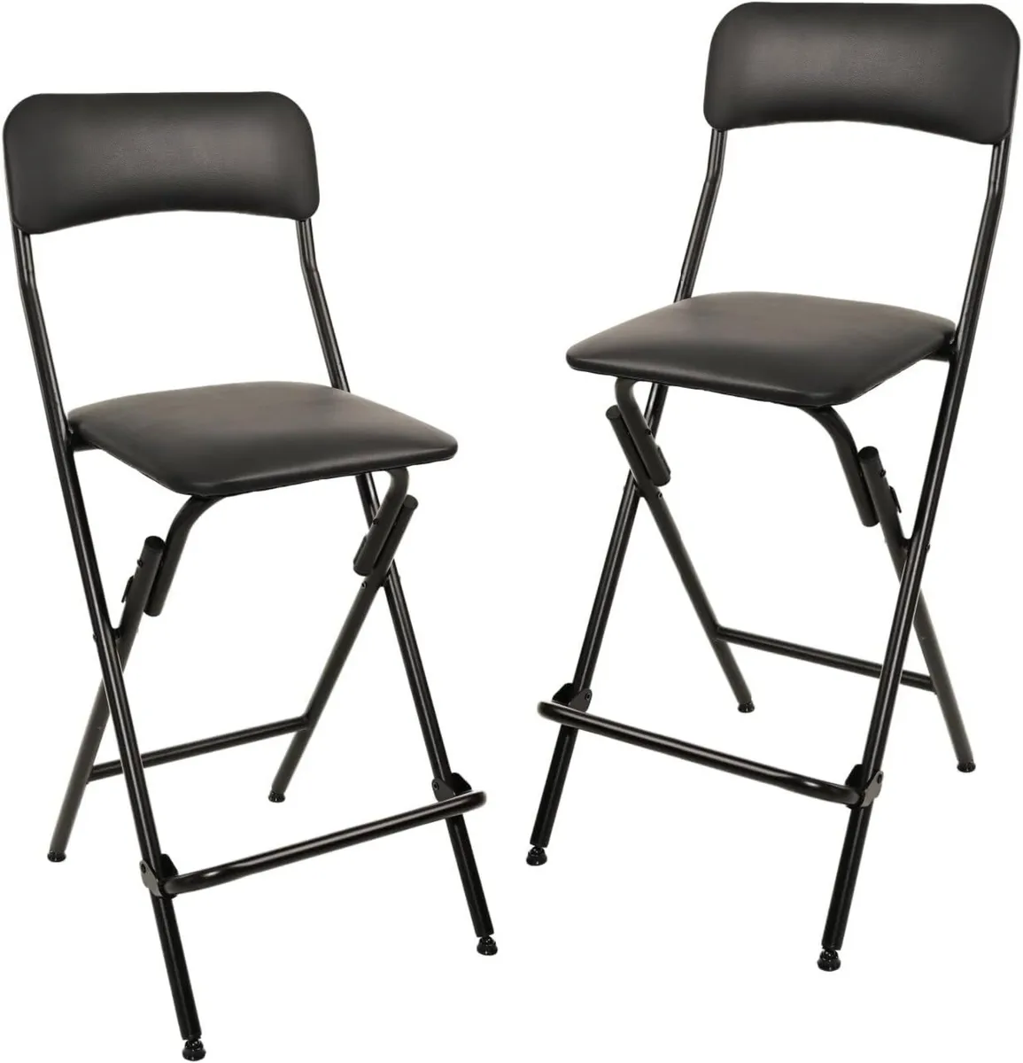 Folding Stool with Footrest 136.1KG Weight - Image 1