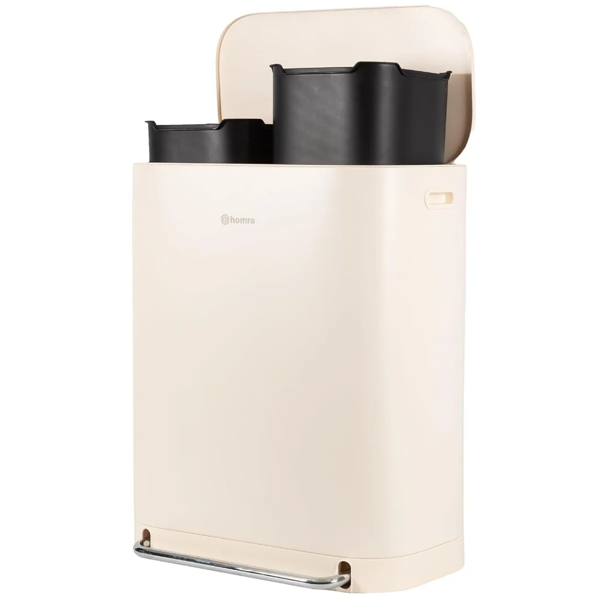Kitchen Bin 60L Double Rubbish Bins 2x30L 2 - Image 1