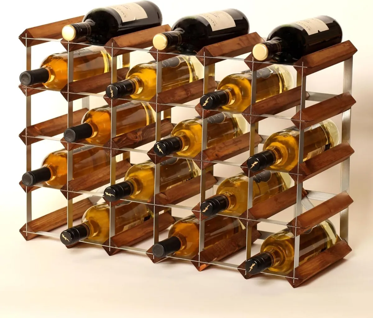 Classic 30 Bottle Oak Stain Pine Wood - Image 1