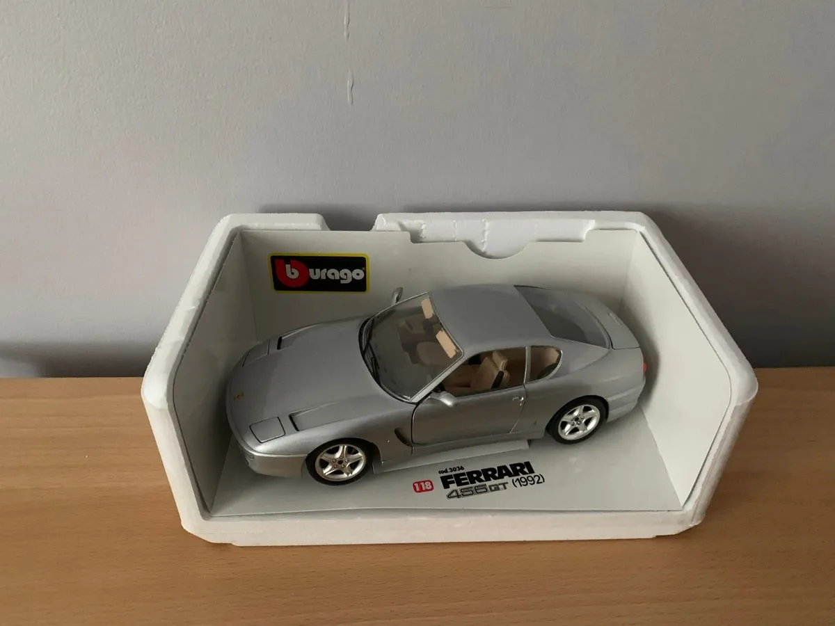 1992 Ferrari 456GT 1/18 Burago Model Car - Image 3