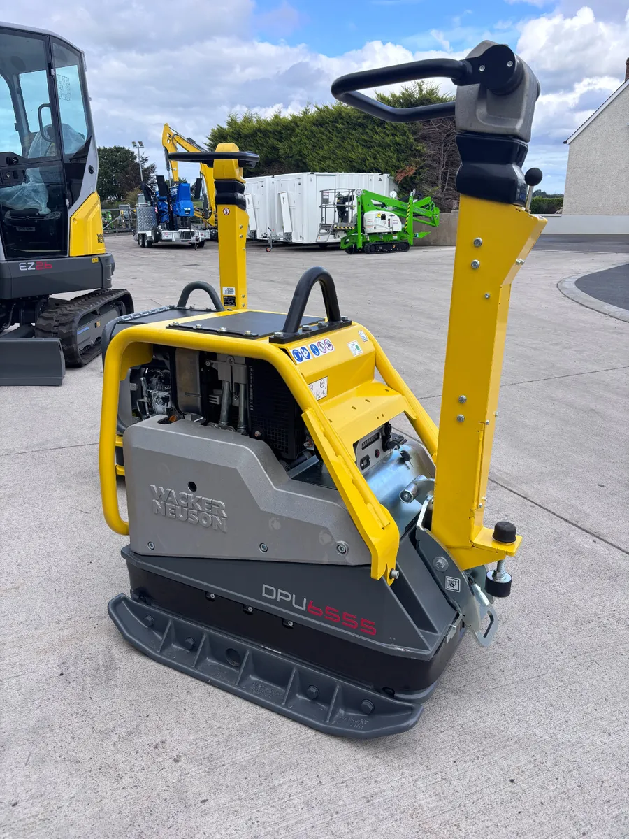 Wacker Neuson DPU6555 heavy diesel plates in stock - Image 3