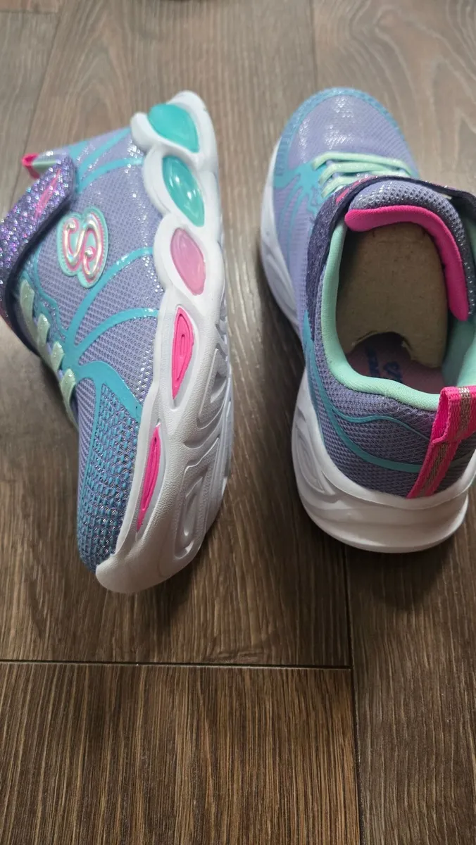 Sketchers Shimmer Beams Junior Girl Size UK 2 - Image 3