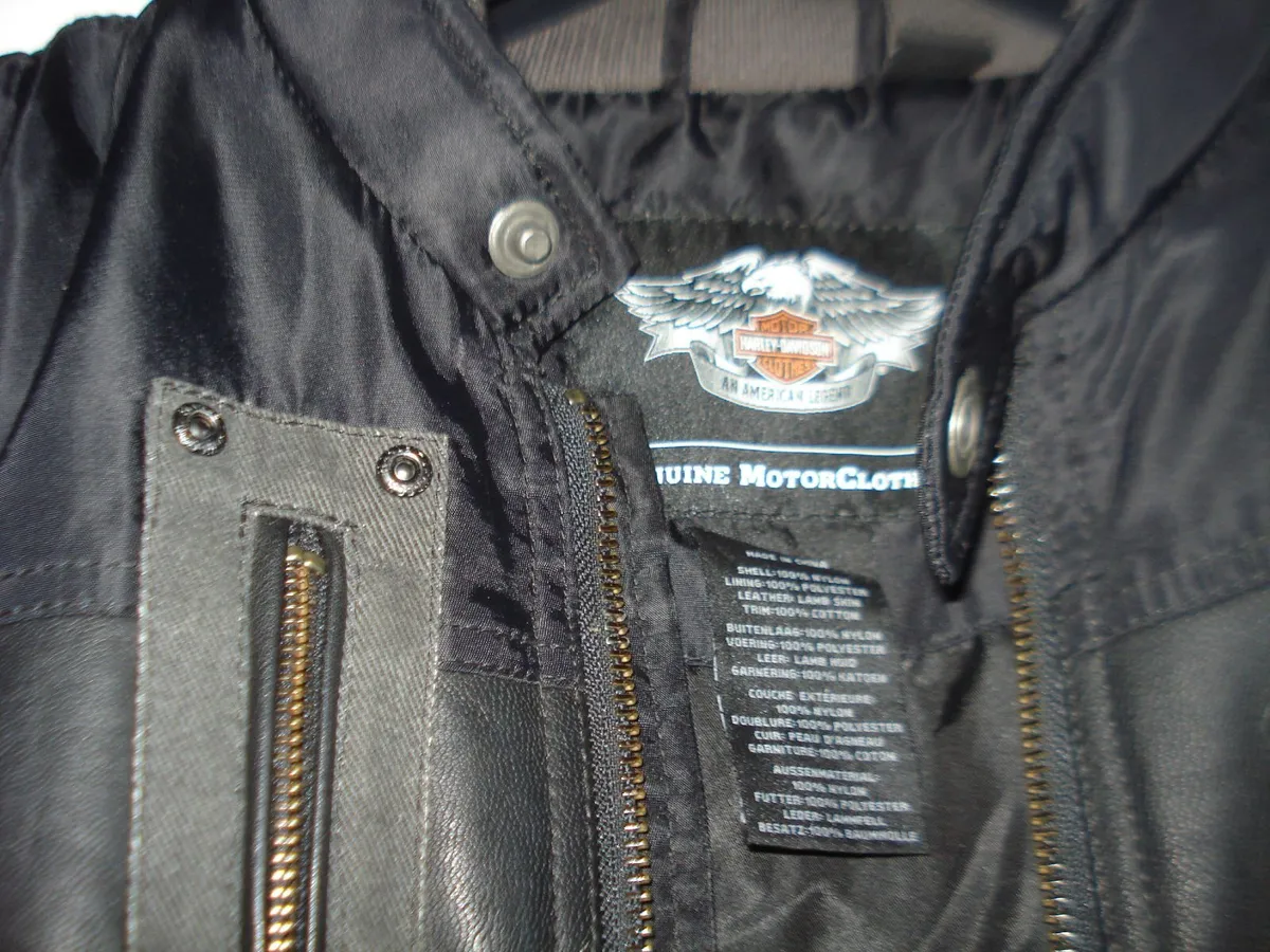 HARLEY-DAVIDSON VINTAGE COLLECTOR 2012 JACKET. - Image 3
