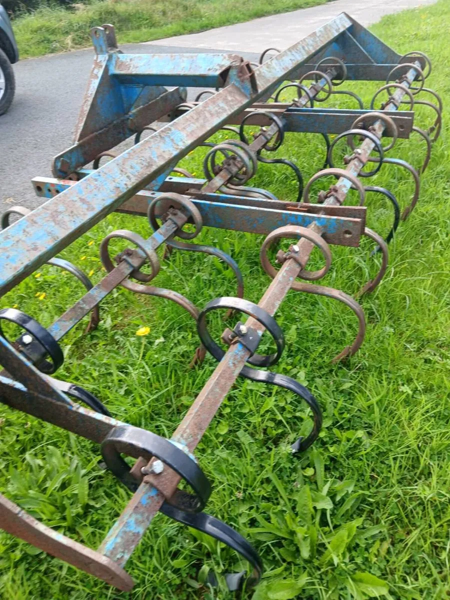 Pigtail springtine grubber and harrows - Image 1