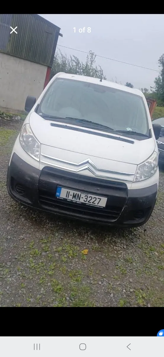 2011 citroen dispatch 1.6 diesel doe december 26 - Image 1