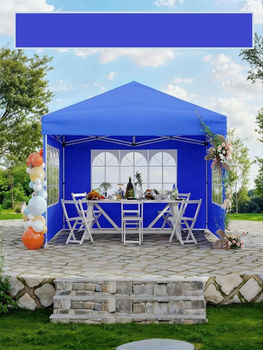 Pop Up Gazebo 3x3m Waterproof Folding - Image 4