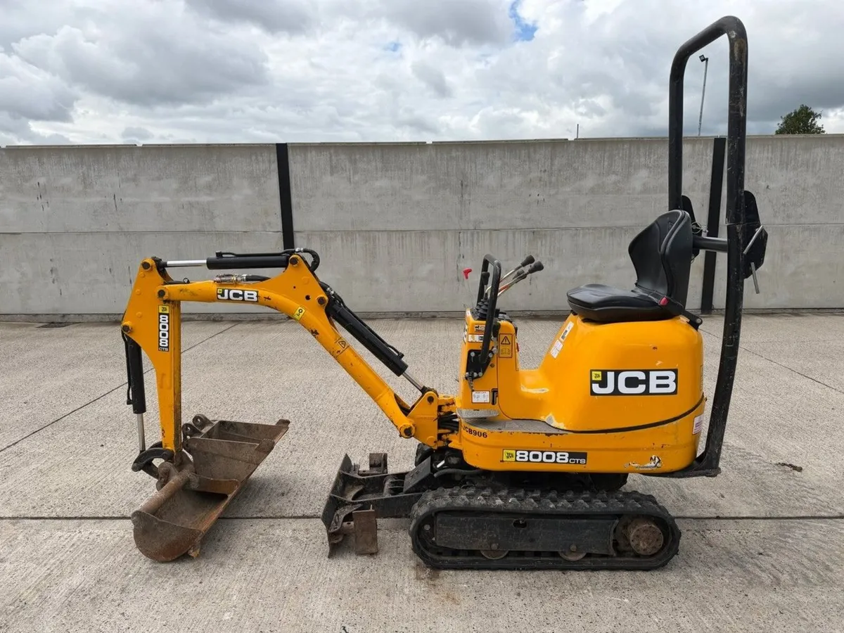 JCB 8008 1 TON MICRO DIGGER - Image 4