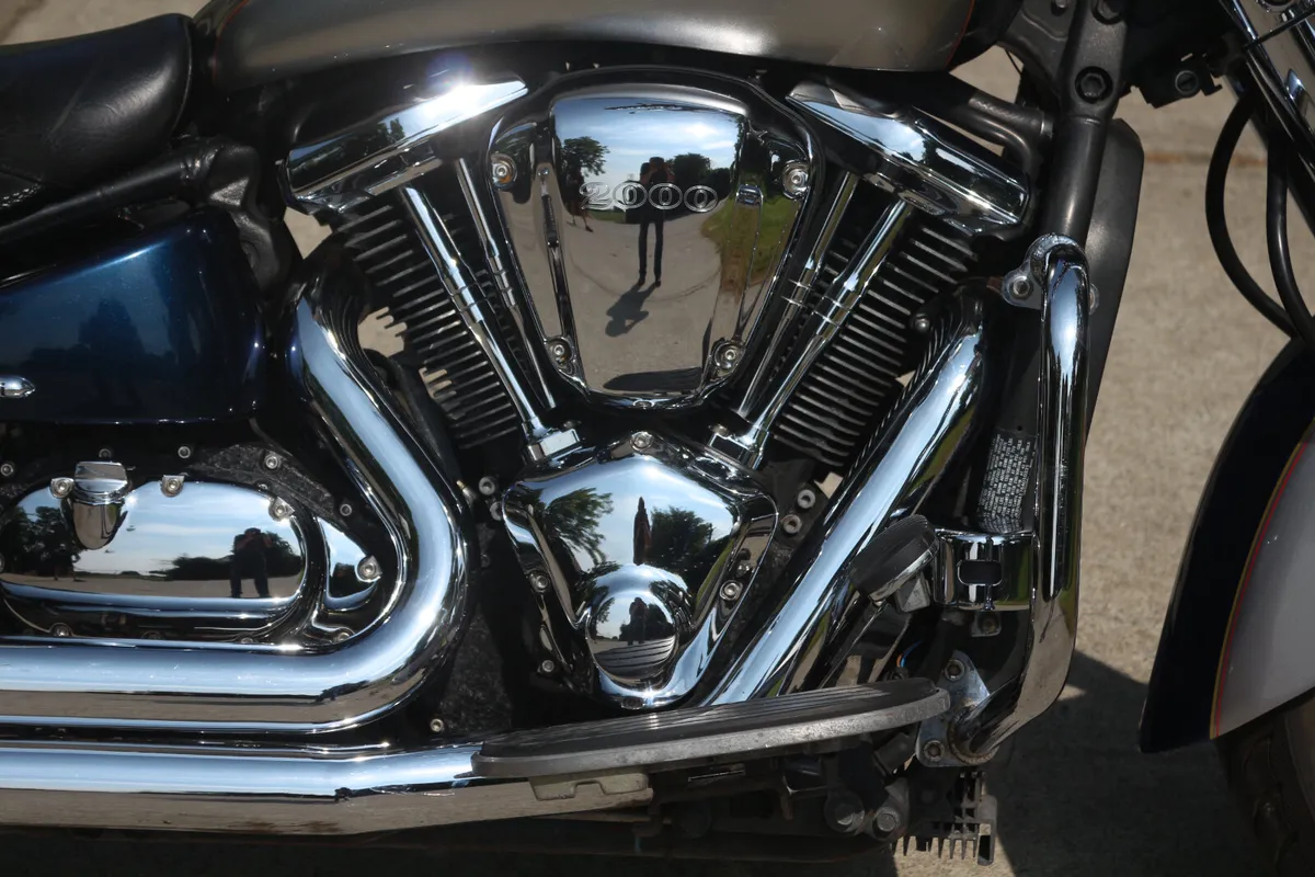 2006 Kawasaki Vulcan 2000.   BIG  Cruiser - Image 4