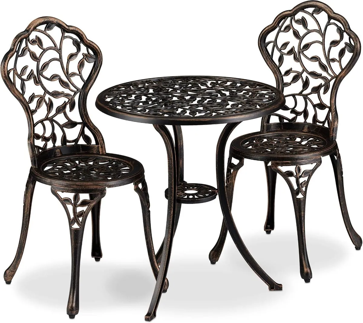 Garden Furniture Set Table and Chairs of 3 - Image 1
