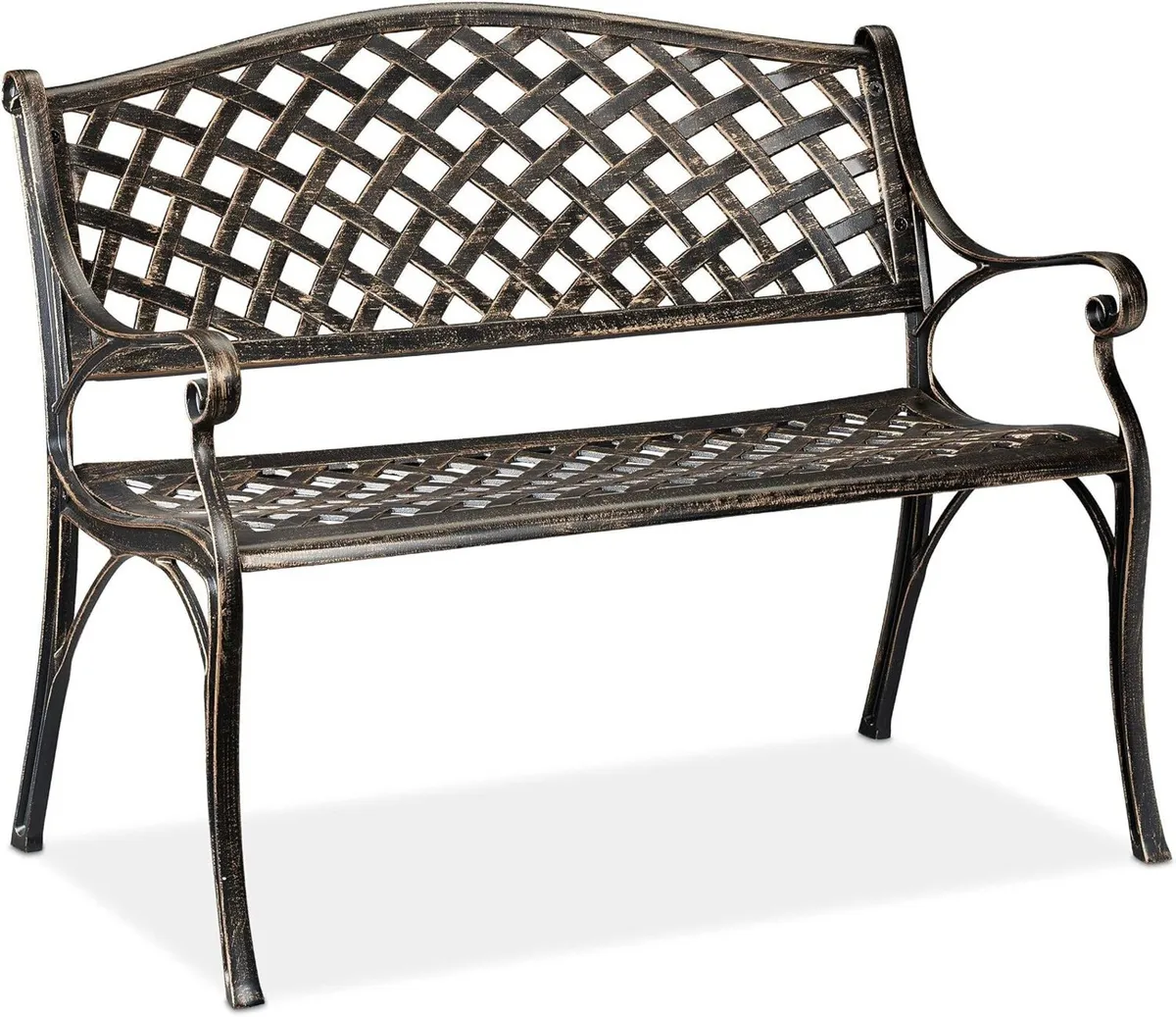 Garden Bench 2 Seater Terrace Patio - Image 1