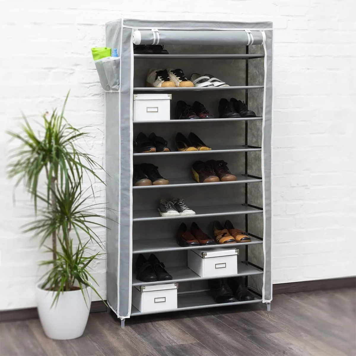 Valentin Shoe Rack Storage Unit 161x88x30CM - Image 2