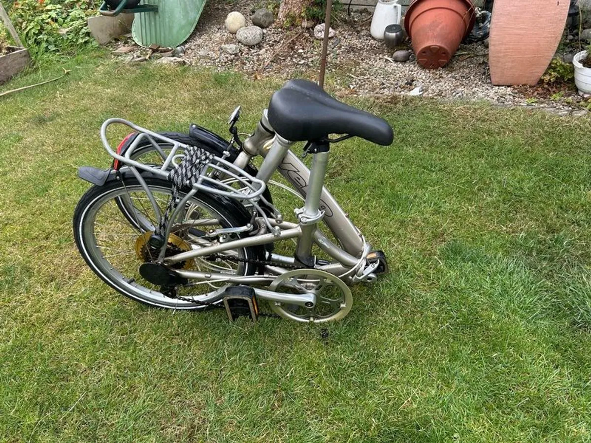 Folding adult bicycle. - Image 4