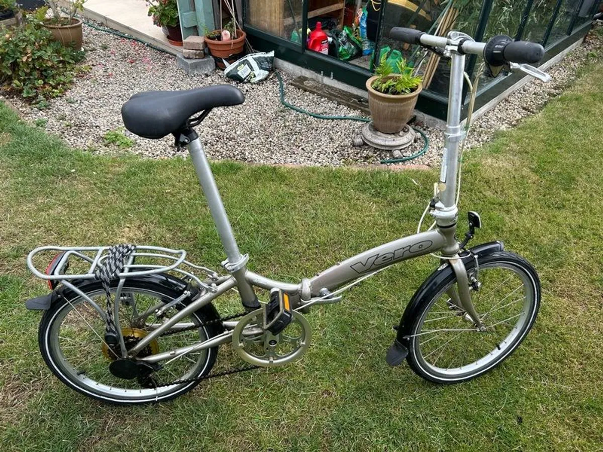 Folding adult bicycle. - Image 1