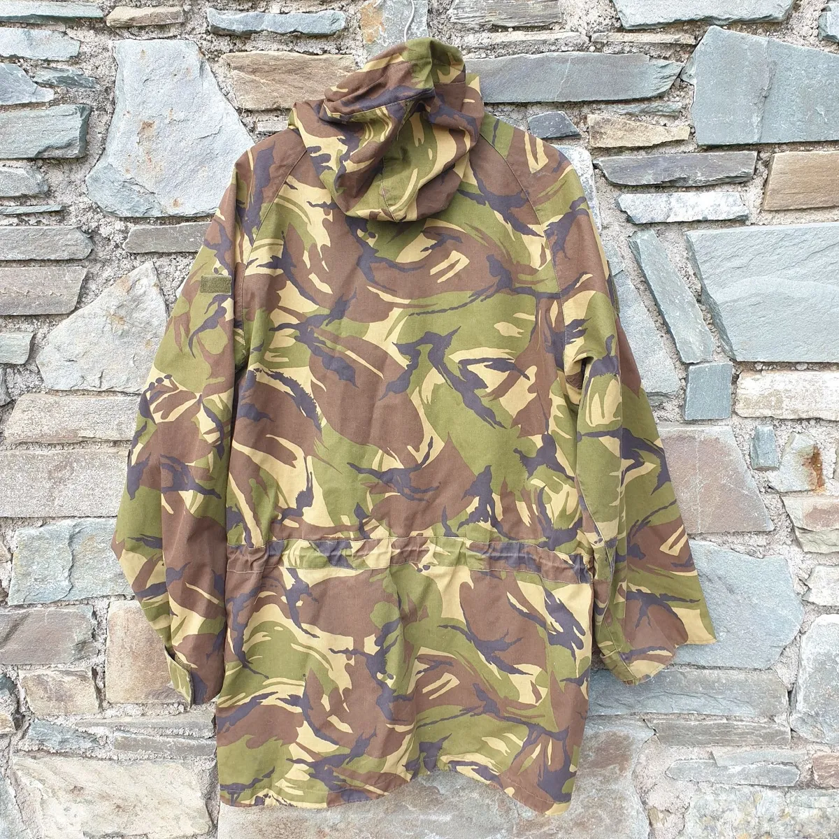 Dutch military wet weather parka jacket hooded - Image 2