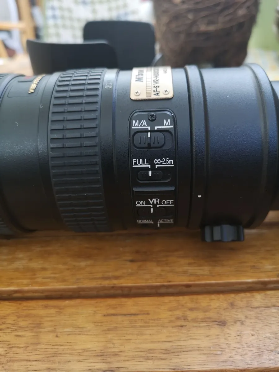 Nikon zoom nikor 70 200 f 2.8 vr ed - Image 2