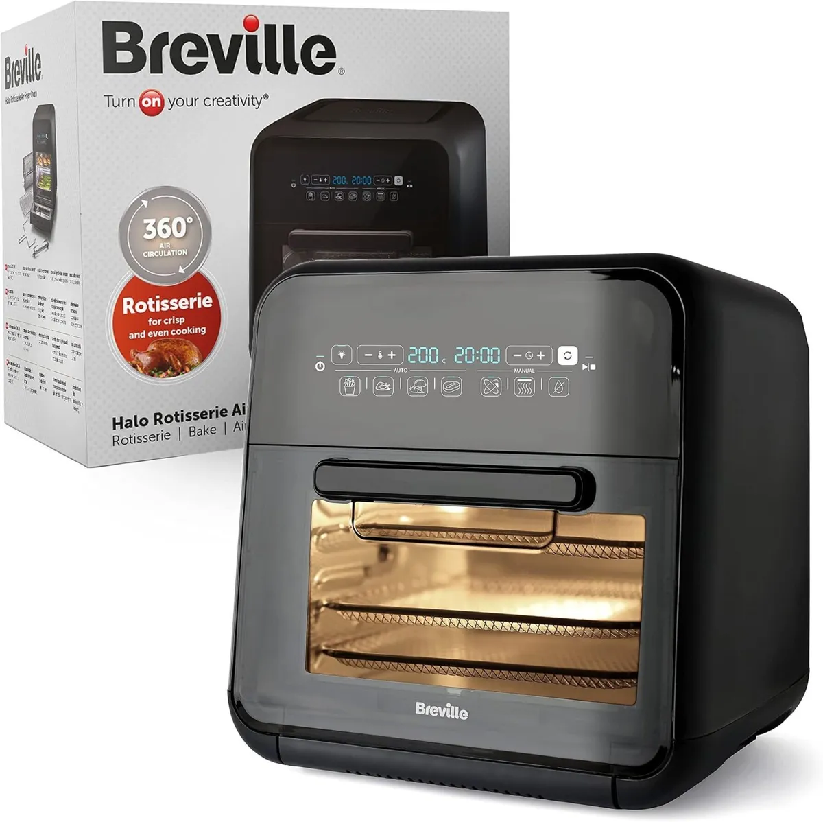 Halo Rotisserie Air Fryer Digital Extra Large Oven - Image 1