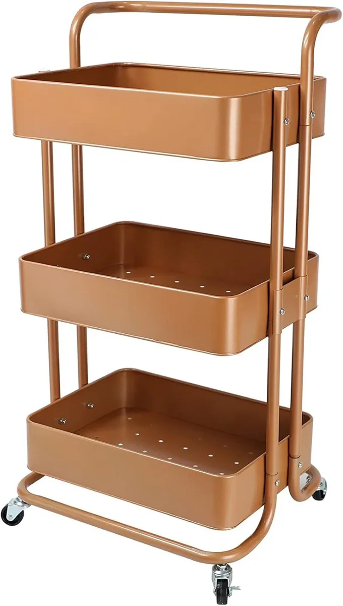 Mobile Kitchen Bathroom Office 3 Tier Serving - Image 1