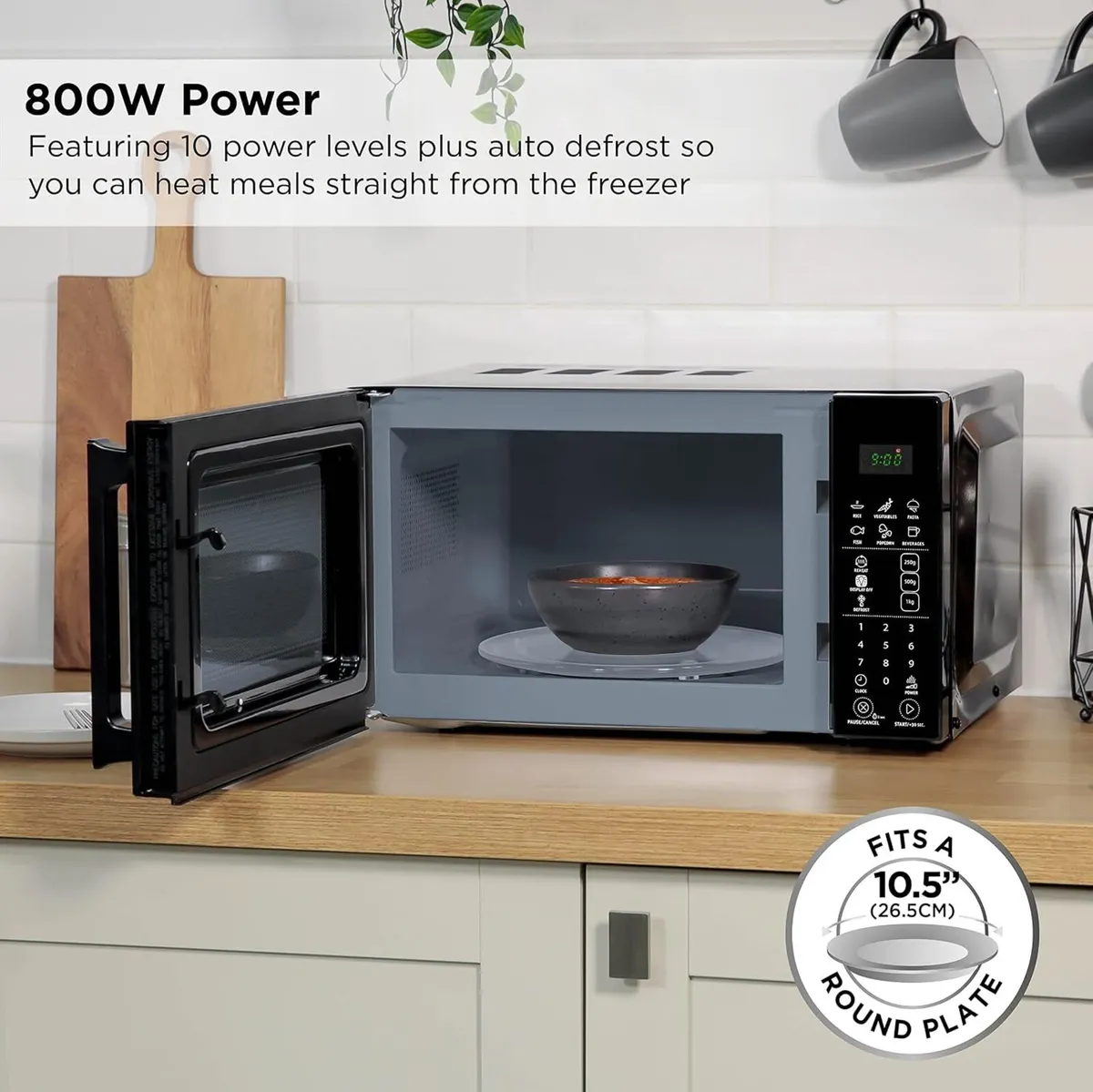 20L 800W Touch Control Digital Solo - Image 3