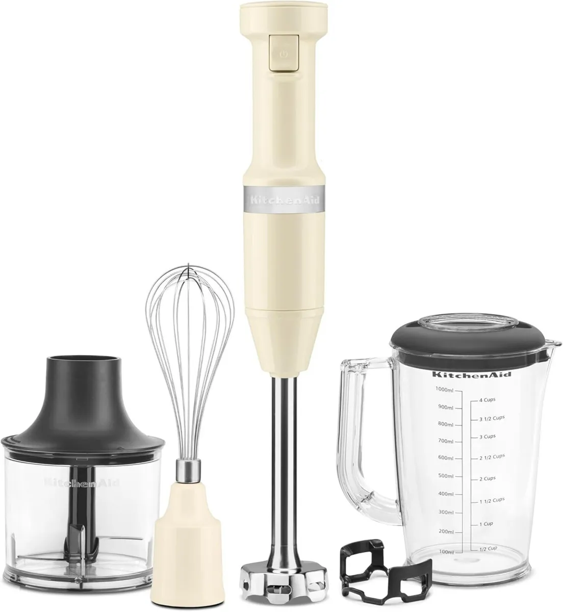 Hand Blender with Accessories Almond 5khbv83bac - Image 1