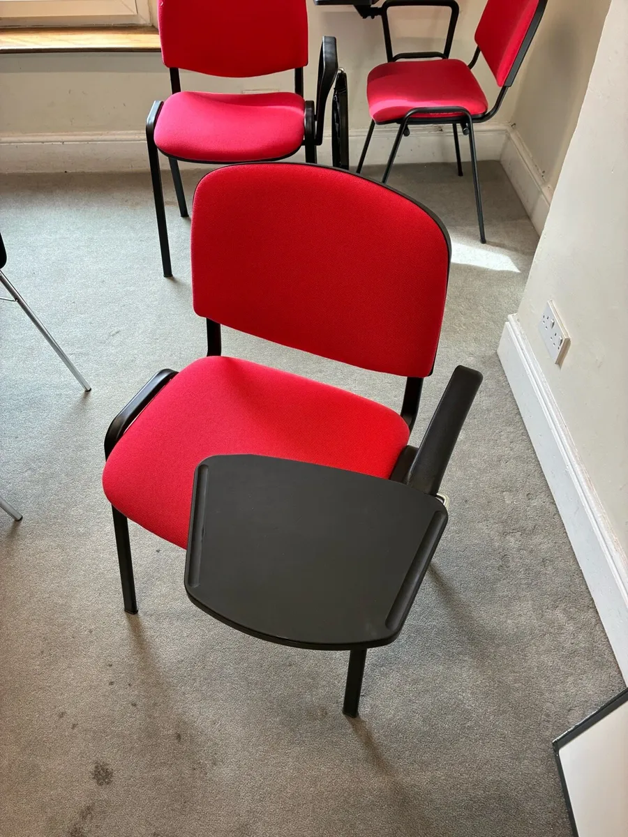 Tablet desk chairs - Image 1