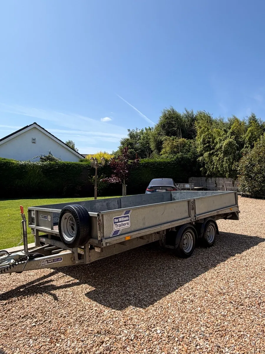2023 14x6,6 Ifor Williams Dropside Trailer - Image 1