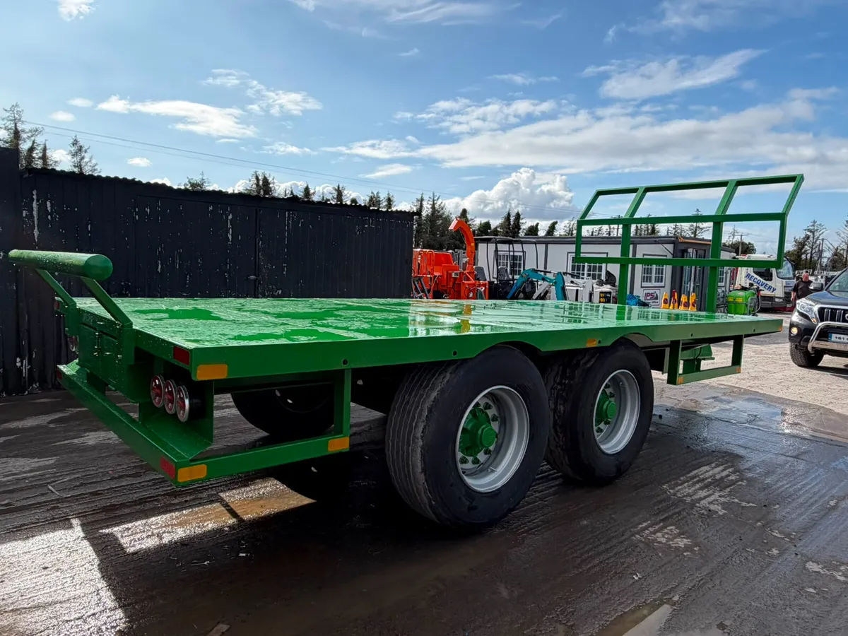 19 Ft Double Axle Bale Trailer - Image 2